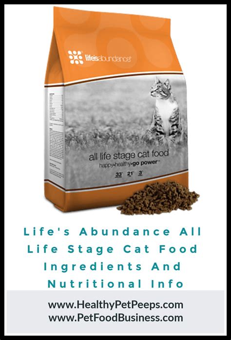 Lifes abundance cat food. Things To Know About Lifes abundance cat food. 